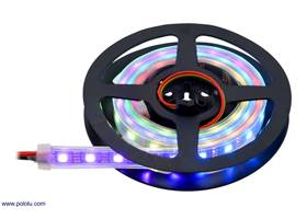 Addressable RGB 60-LED Strip, 5V, 1m (APA102C) on the included reel