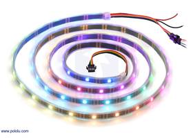 Addressable RGB 60-LED Strip, 5V, 2m (APA102C)