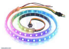 Addressable RGB 60-LED Strip, 5V, 1m (APA102C)