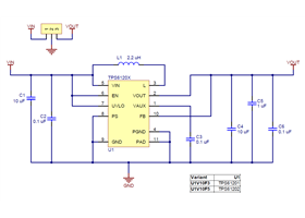Pololu Step-Up Voltage Regulator U1V10Fx schematic diagram