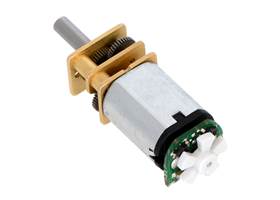 Installed micro metal gearmotor reflective optical encoder with 5-tooth wheel (1)