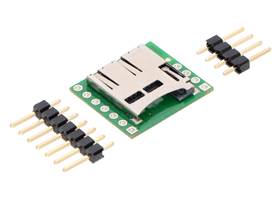 Breakout Board for microSD Card with included header pins