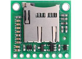 Breakout Board for microSD Card with 3.3V Regulator and Level Shifters