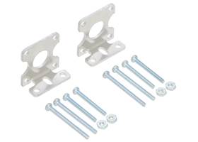 Pololu stamped aluminum L-bracket pair for plastic gearmotors