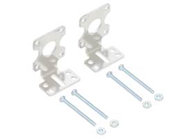 Pololu extended stamped aluminum L-bracket pair for plastic gearmotors