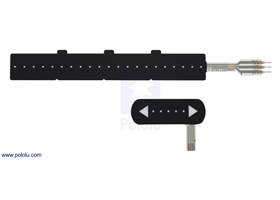 The two force-sensing linear potentiometers (FSLPs)