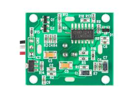 PIR motion sensor, bottom view