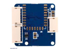 UM7-LT orientation sensor, bottom view