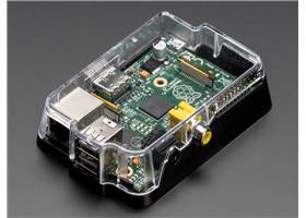 Adafruit Pi Case enclosing a Raspberry Pi Model B (not included) (1)