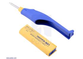Hakko FX-901 Cordless Soldering Iron with battery compartment removed