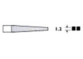 Hakko PN-2002 CHP 5-7/8 in. Needle Nose Pliers dimension diagram