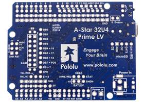 A-Star 32U4 Prime LV, bottom view