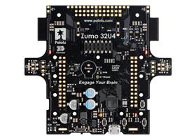 Zumo 32U4 robot main board, top view