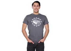 Charcoal gray Zumo T-Shirt (1)
