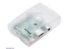 Translucent Enclosure for Raspberry Pi B+ and 2 B with Raspberry Pi Model A+ inside