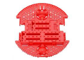 Romi Chassis Base Plate &#8211; Red.