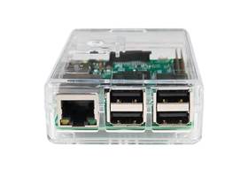 Raspberry Pi 3 + Camera Enclosure - Clear (3)