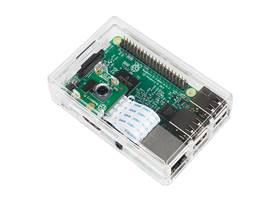 Raspberry Pi 3 + Camera Enclosure - Clear (11)