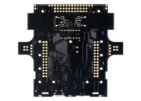 Zumo 32U4 robot main board, bottom view.