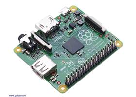 Raspberry Pi Model A+. (1)