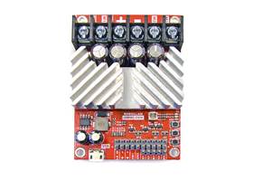 Ion Motion Control RoboClaw 2x15A, 2x30A, or 2x45A dual motor controller (V5D), top view.