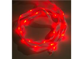 Sewable LED Ribbon - 1m, 25 LEDs (Red)