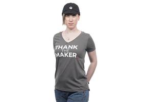 Thank the Maker Women's Tee - XXL