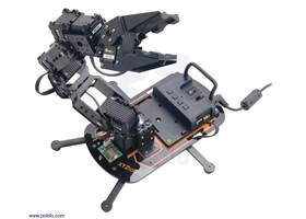 XYZrobot 6 DOF Robotic Arm features six A1-16 smart servos.