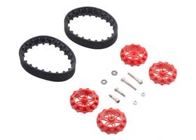 Pololu 22T Track Set &#8211; Red.