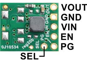 3.3V Step-Up/Step-Down Voltage Regulator S9V11F3S5 labeled pinout.