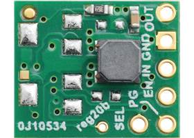 3.3V Step-Up/Step-Down Voltage Regulator S9V11F3S5 (silkscreen side). (1)