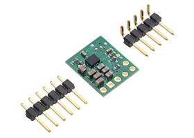 3.3V Step-Up/Step-Down Voltage Regulator w/ Fixed 3V Low-Voltage Cutoff S9V11F3S5C3 with included optional header pins.