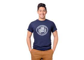 Navy blue Balboa T-Shirt. (1)
