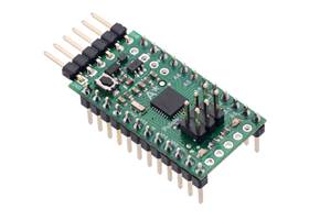 A-Star 328PB Micro with included header pins soldered for breadboard use.