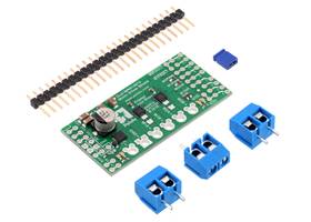 Dual MAX14870 Motor Driver Shield for Arduino with included hardware.