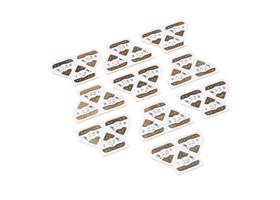 Chibitronics Red, Yellow, Blue LED MegaPack (30 Stickers)