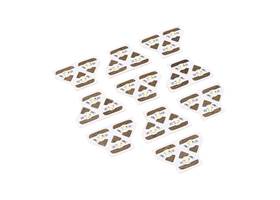 Chibitronics White LED MegaPack (30 Stickers)