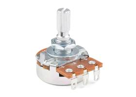 Rotary Potentiometer - 250k Ohm, Logarithmic (Panel Mount) 