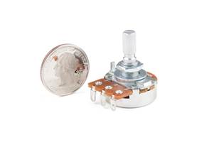 Rotary Potentiometer - 250k Ohm, Logarithmic (Panel Mount)  (2)