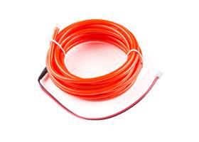 Bendable EL Wire - Red 3m