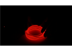 Bendable EL Wire - Red 3m (4)