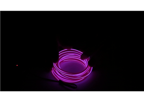 Bendable EL Wire - Pink 3m (4)