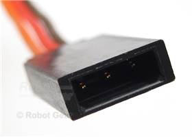 Servo extension - male end