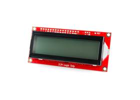SparkFun 16x2 SerLCD - Black on RGB 3.3V (2)