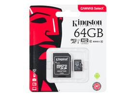 microSD Card with Adapter - 64GB (Class 10) (2)