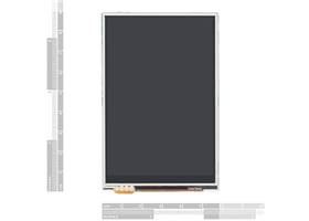 LCD Touchscreen HAT for Raspberry Pi - TFT 3.5in. (480x320) (3)