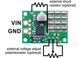 Pinout diagram of the Shunt Regulators (fixed-voltage versions).