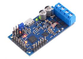 High-power Simple Motor Controller 18v15 with connectors soldered.