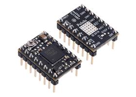 TB67S249FTG Stepper Motor Driver Compact Carriers with included header pins soldered.