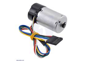25D&nbsp;mm motor with 48&nbsp;CPR encoder (no gearbox).